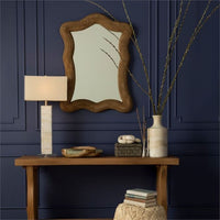 natural decorative wall mirror organic lampakanay