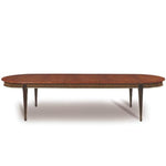dining table tapered legs distressed black gold mahogany