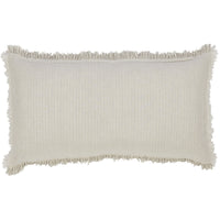 beige coverlet throw stripe fringe Euro sham pillow