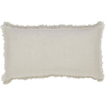 beige coverlet throw stripe fringe Euro sham pillow
