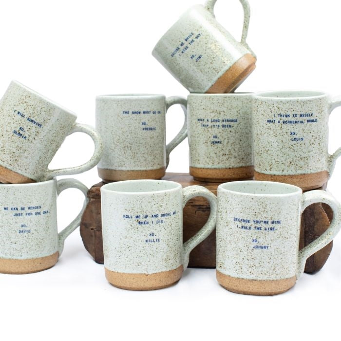 XO Coffee/ Tea Mug Set (8) - 2nd Edition Singers