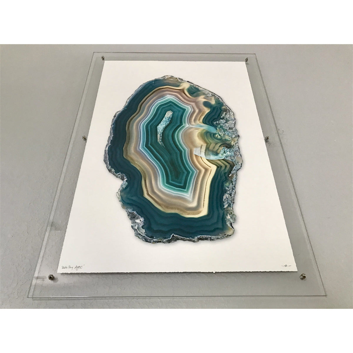 Photography Art - Multi-Ring Agate (paper, size + frame options) by Barloga Studios