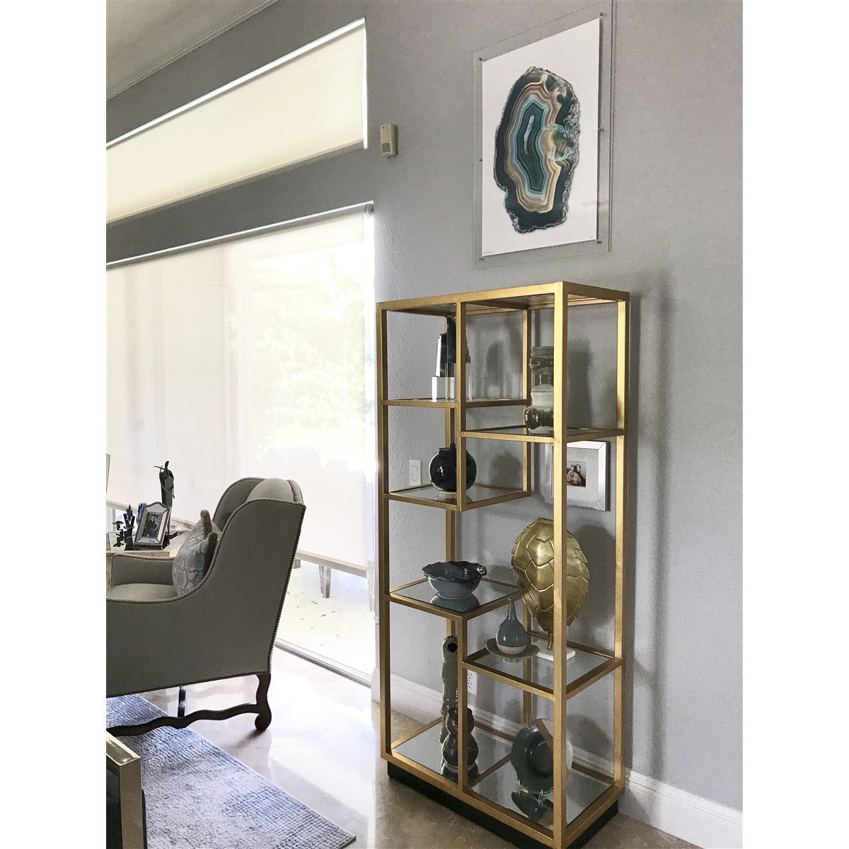 Photography Art - Multi-Ring Agate (paper, size + frame options) by Barloga Studios