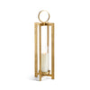 Luxury gold candle holder