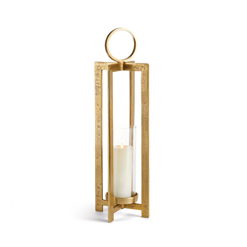 Luxury gold candle holder