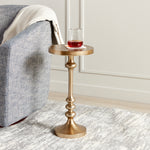 Luxury gold side table