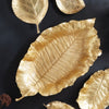 gold leaf tray modern aluminum