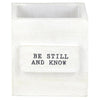 Face to Face Designs Message Nest Message Box - Be Still and Know