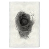photography black white handmade paper bird nest #6