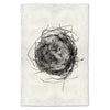 photography black white handmade paper bird nest #7