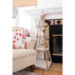brass bells metal rustic four jute twine