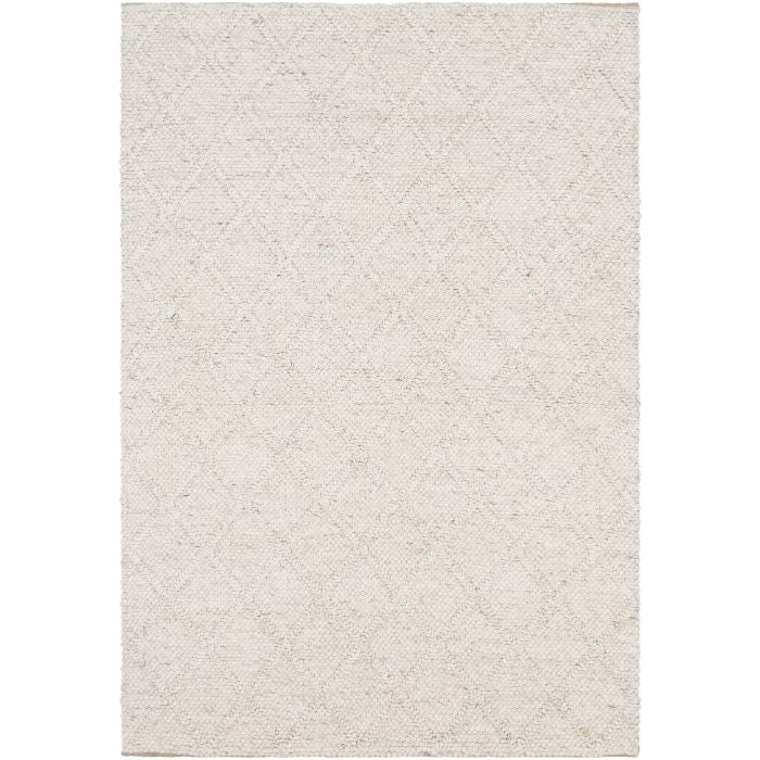 off-white area rug diamond