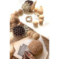 Natural beads home decor