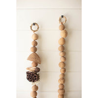 Natural beads home decor