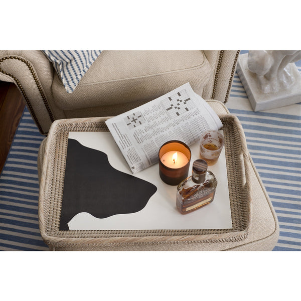plat du jour black dog disposable placemat pad 50 sheets paper disposable soy-based ink entertaining recycled BPA free silhouette