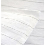 bedding duvet king queen sham standard euro big pillow white ocean pinstripe linen