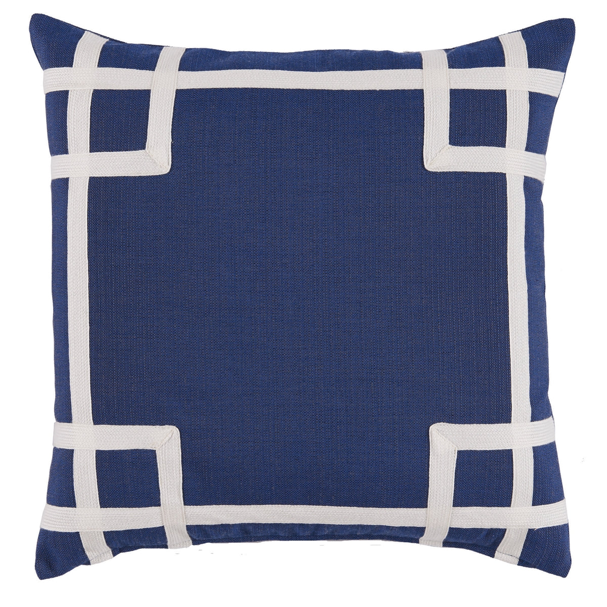 Rio Navy Outdoor Pillow - Luxury USA-Made Home Dï¿½cor | BSEID