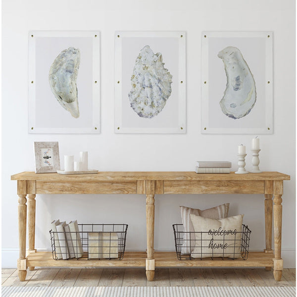 photography handmade paper oyster coastal decor wall art