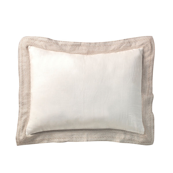 linen dune embroidered duvet shams 