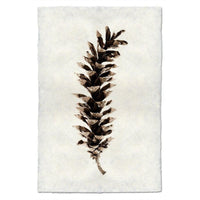 photography handmade paper pinecone natural wall art