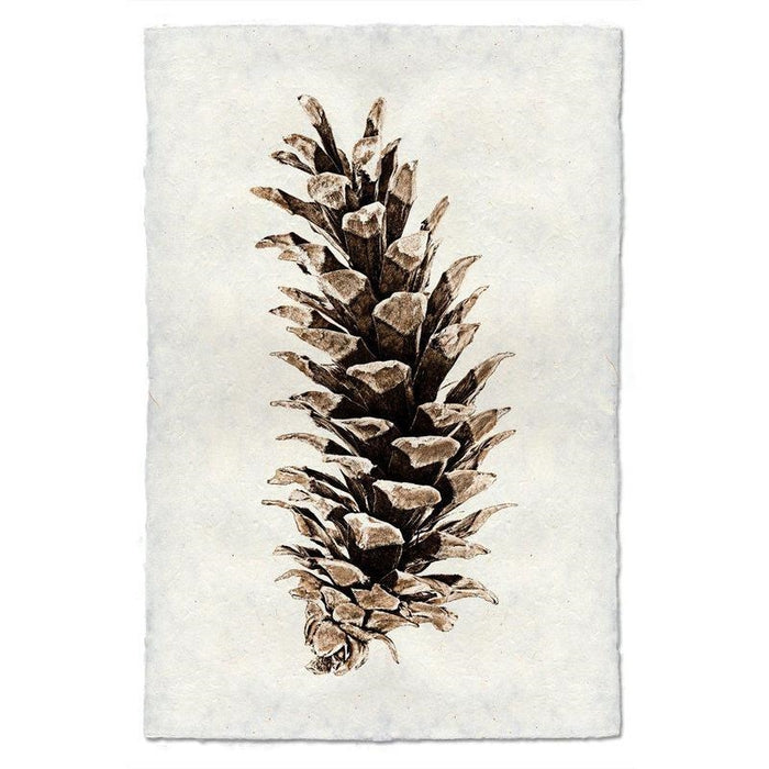 photography handmade paper pinecone natural wall art