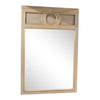 wrought iron wall mirror gold accents finish options