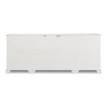 Sideboard - Crested Wall Cabinet - White Finish