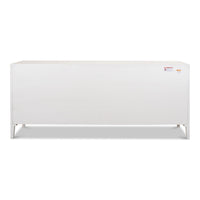 4 door buffet white finish 