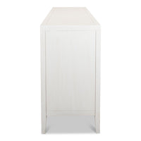 4 door buffet white finish 