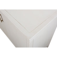 4 door buffet white finish 