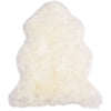 Sheepskin Pelted Rug - Natural Longwool Ivory (size options)
