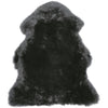 Steel Grey Natural Shaped Pelted Rugs (multiple sizes & colors)