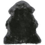 Steel Grey Natural Shaped Pelted Rugs (multiple sizes & colors)