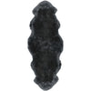 Steel Grey Natural Shaped Pelted Rugs (multiple sizes & colors)