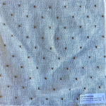 dot sheer linen drapery panel natural