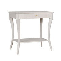 side table tapered leg finish options shell white console table polished brass accents contemporary