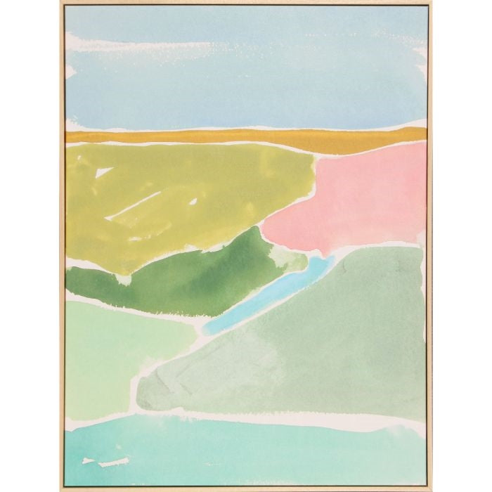 canvas gold floater frame decor art