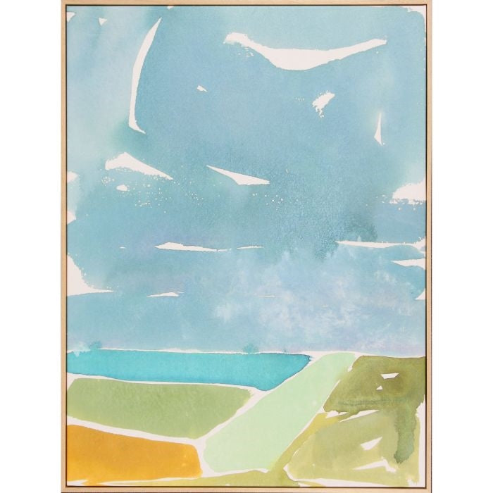 canvas gold floater frame decor art