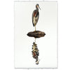 tricolored heron reflection coastal photography print