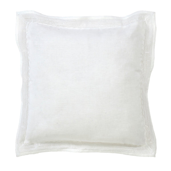 lace duvet shams white belgian linen