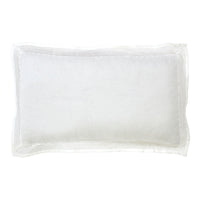 lace duvet shams white belgian linen