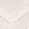 bench off-white fabric brass hardware