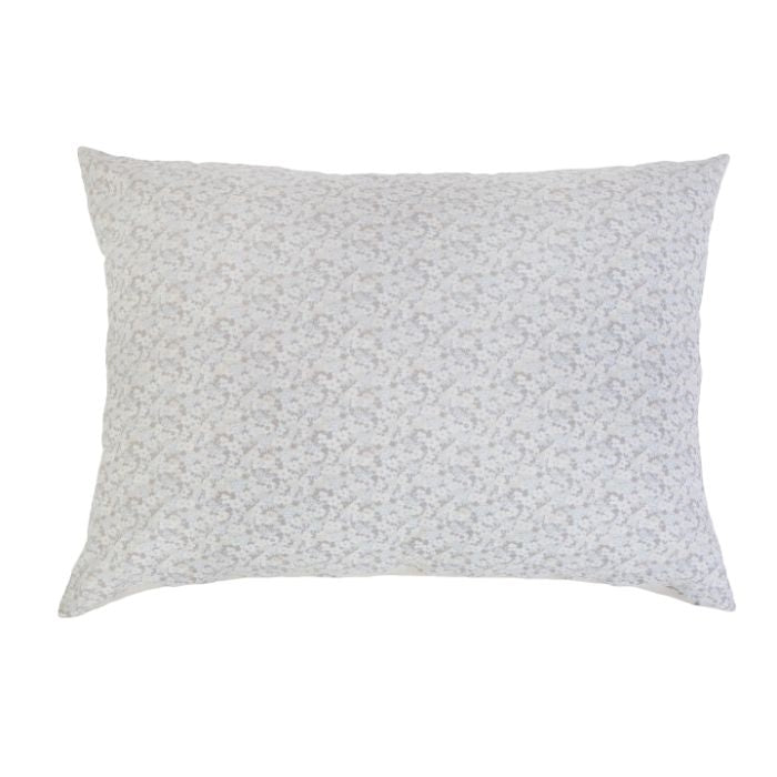 light blue grey cotton bedding duvet covers pillow shams shell buttons reversible