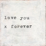 Love You X (size & style options)