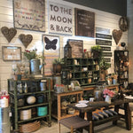 Unique heart wood art wall decor - 1