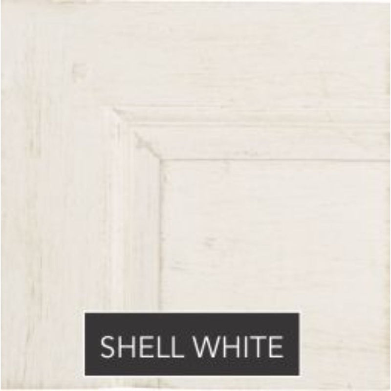 The Regent Queen Caned Headboard in "Shell White" by Phillips Scott highlights Asian oak wood craftsmanship.
