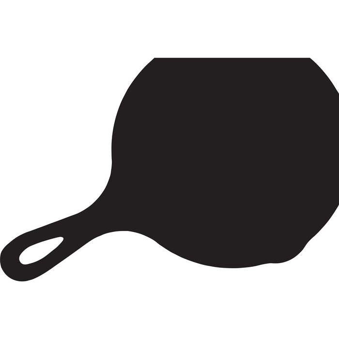 Black & White Skillet Placemat Pad