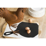 Black & White Skillet Placemat Pad