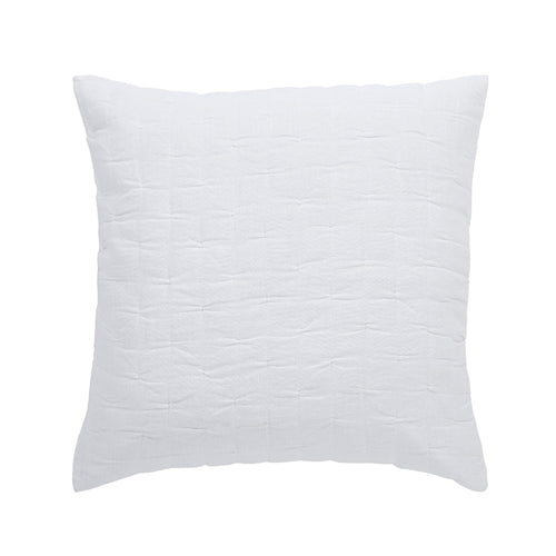 white cotton quilty textured 
