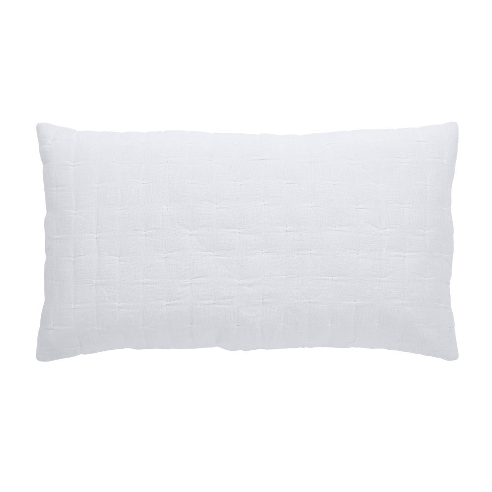 white cotton quilty textured 